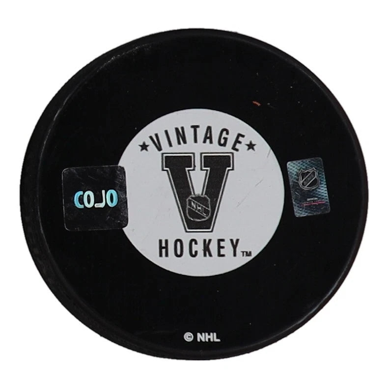 LA Kings Autographed Triple Crown Line Puck, With COJO COA