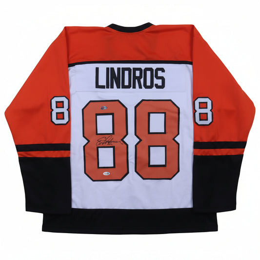 Eric Lindros Autographed Philadelphia Flyers Custom Jersey