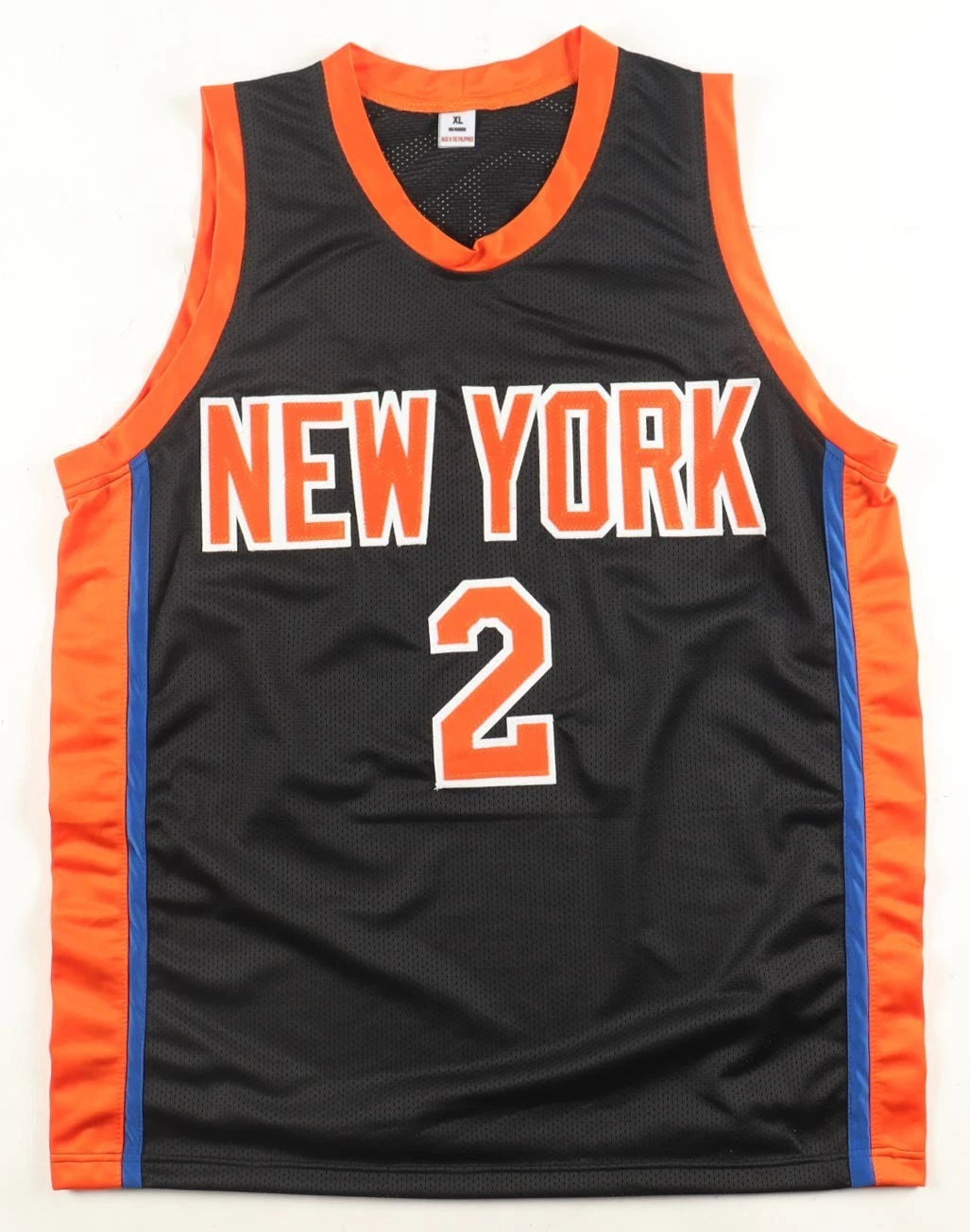 Miles "Deuce" McBride Hand-Signed XL Custom New York Knicks Jersey, With JSA COA