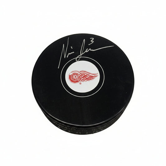 Nick Jensen Autographed Detroit Red Wings Puck, With COA