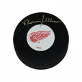 Norm Ullman, The Iron Man, Autographed Detroit Red Wings Puck