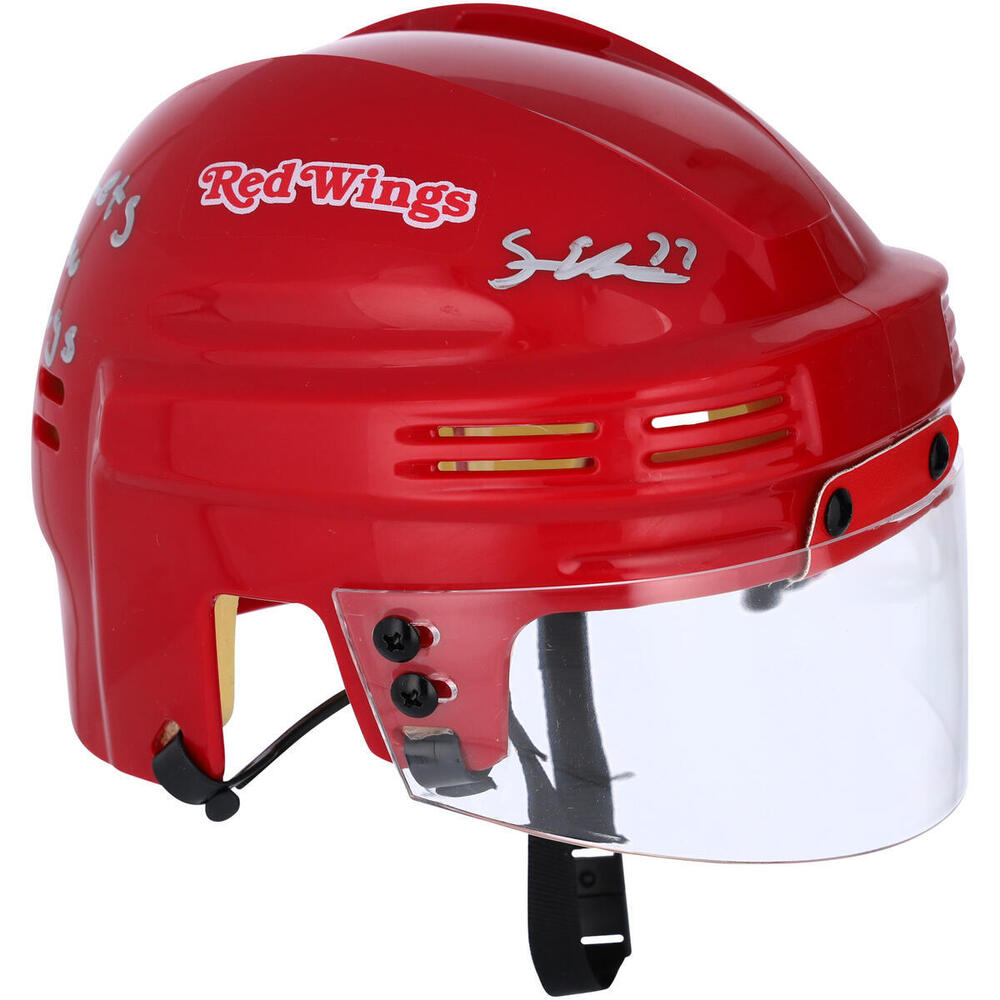 Simon Edvinsson Autographed Detroit Red Wings Mini Helmet, With COA
