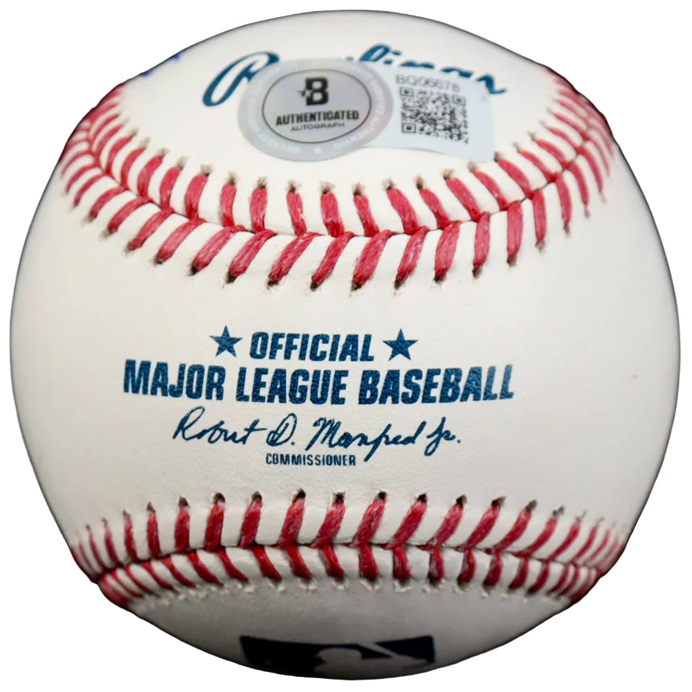 Sammy Sosa Hand-Signed OML Baseball With "609 HR's, And Beckett COA